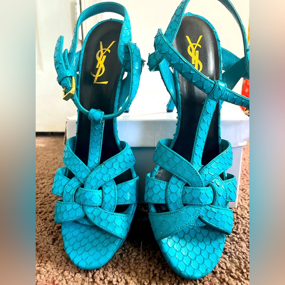 YSL tribute, turquoise, Brand new